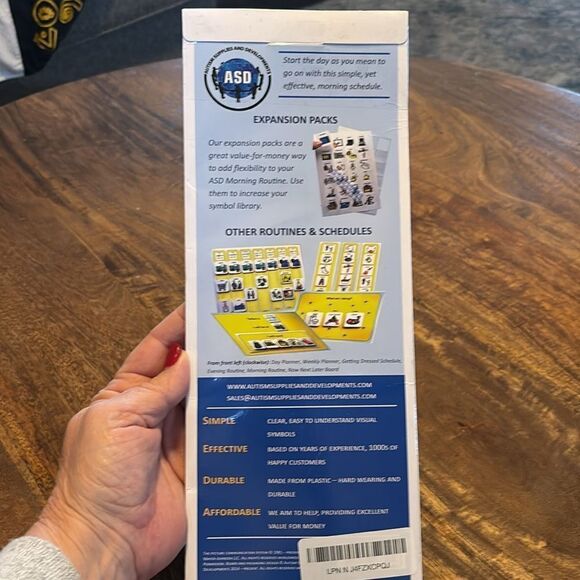 ASD Visual Morning Routine for special needs kids - Picture 6 of 7